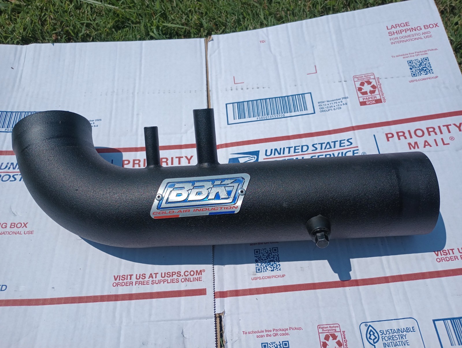 1996-2004 Ford Mustang 4.6L BBK Blackout Cold Air Pipe GT PI 2V