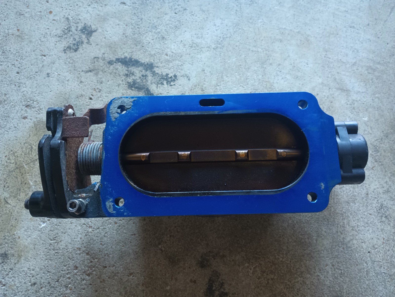 1999-2004 Ford Lightning 5.4L Harley JLP OVAL Throttle Body F150 SVT HD - Image 3
